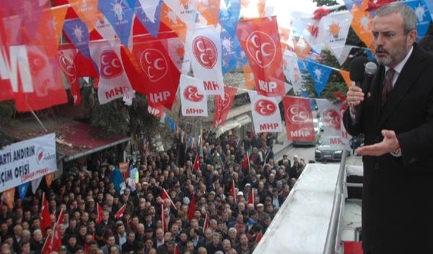 Kahramanmaraş'ta AK Partili Mahir Ünal: Bir gün de FETÖ'ye, PKK'ya saldırıya geçin