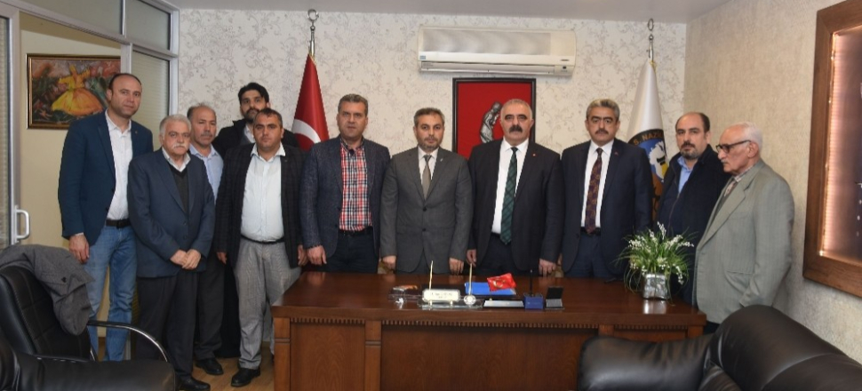 Aydın'da Başkan Haluk Alıcık oda başkanları ile buluştu