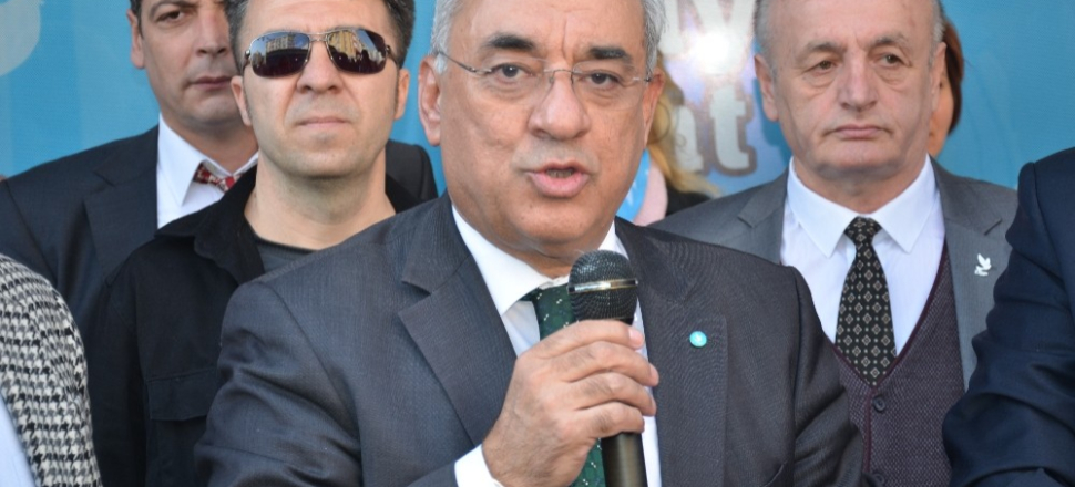 Tekirdağ'da DSP Genel Başkanı Önder Aksakal: "Çığ gibi büyüyen bir partimiz var"