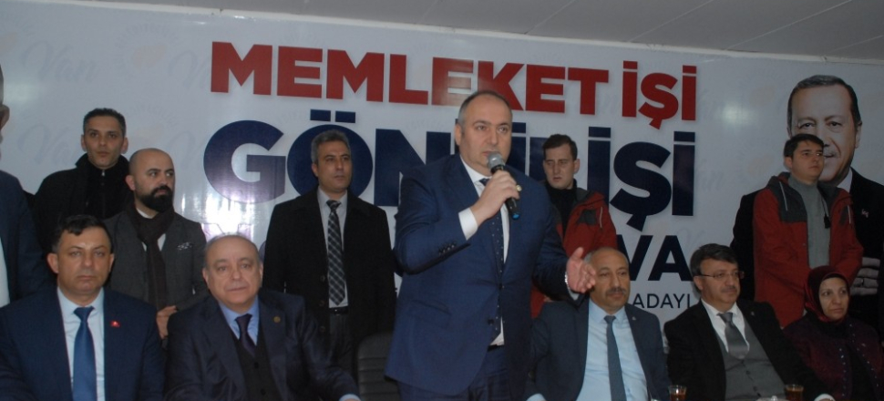 Van'da MHP’li Bülent Karataş: “Burası Kürdistan değil”