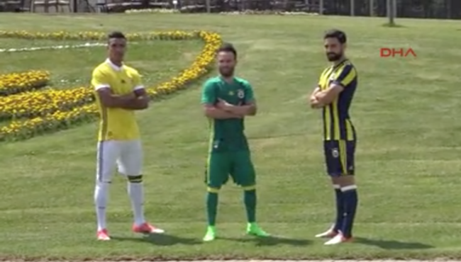 Fenerbahçe'nin yeni transferleri yeni sezon formalarını tanıttı!