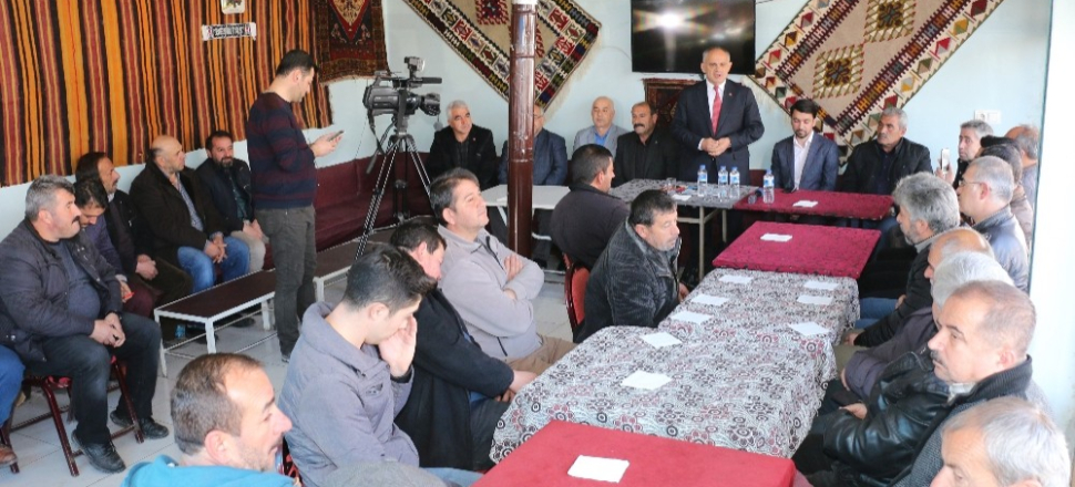 Kayseri'de Başkan Esat Öztürk, Sanayi Esnafıyla Buluştu