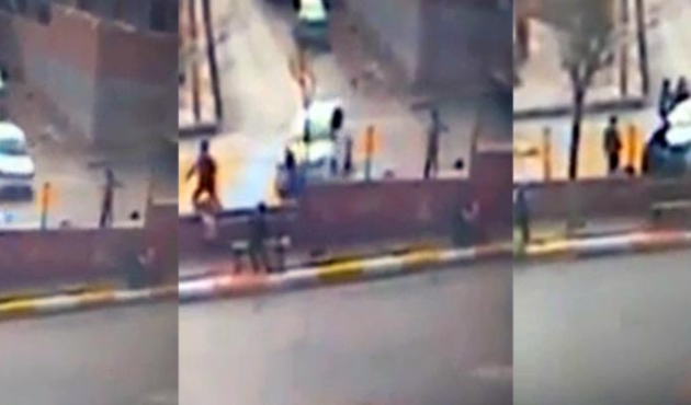 Çocuk sürücü otomobille çocuğa çarptı!