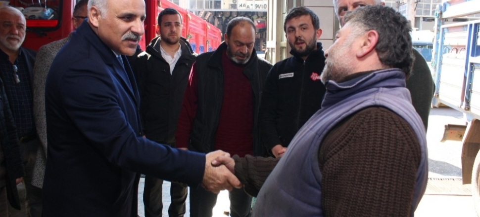 Trabzon'da Başkan adayı Murat Zorluoğlu, Of’u arşınladı