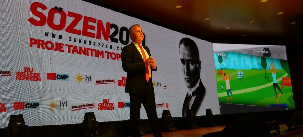 Antalya'da Başkan Şükrü Sözen Projelerini tanıttı