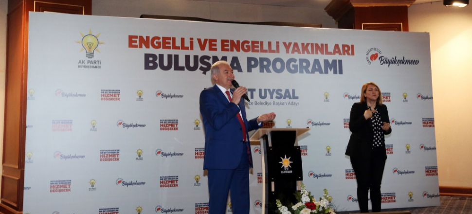 "Büyükçekmece’de engelli vatandaşlarımız da hizmetten mahrum kalmış”
