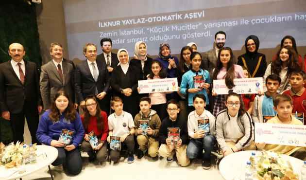 İBB Zemin İstanbul’da küçük mucitler ödüllendirildi!