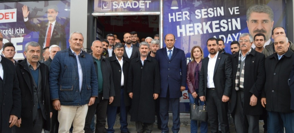 Adıyaman'da CHP adayı Vakkas Acar’dan parti seçim bürolarına ziyaret