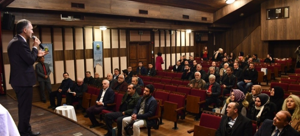 Bursa'da Alper Taban çarşı esnafıyla buluştu