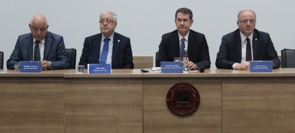 Gaziantep'te AK Parti’li Nurettin Canikli sanayicilerle buluştu