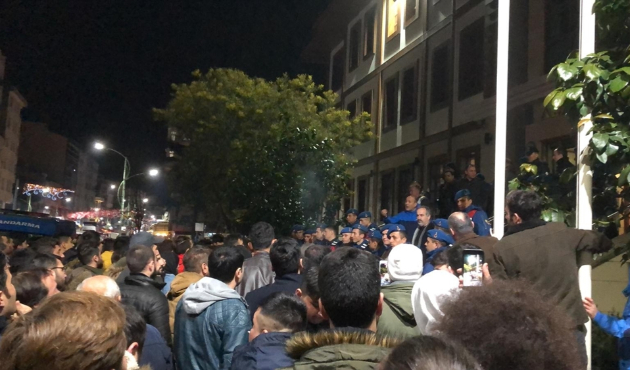Giresun'da ilçeyi karıştıran olay...