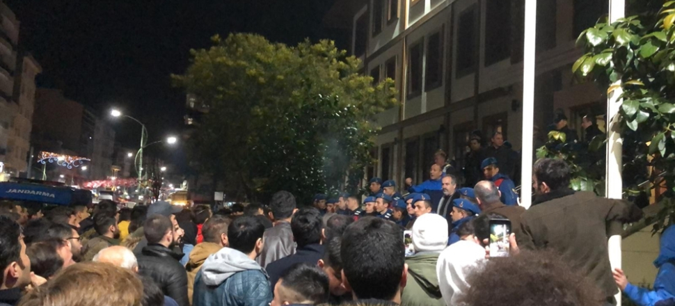 Giresun'da ilçeyi karıştıran olay...