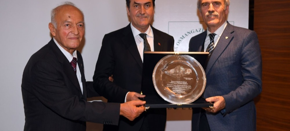 Bursa'da eski başkanlardan Mustafa Dündar’a hizmet övgüsü