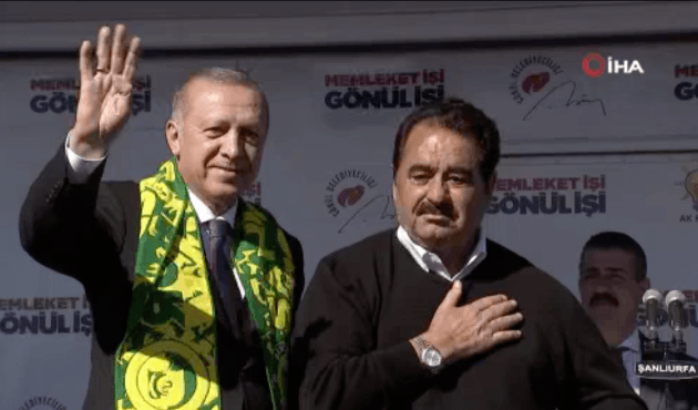 İbrahim Tatlıses, Erdoğan'ın mitingi için Şanlıurfa’da!
