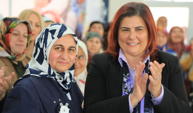 Aydın'da Başkan Özlem Çerçioğlu, Köşklü kadınlarla buluştu