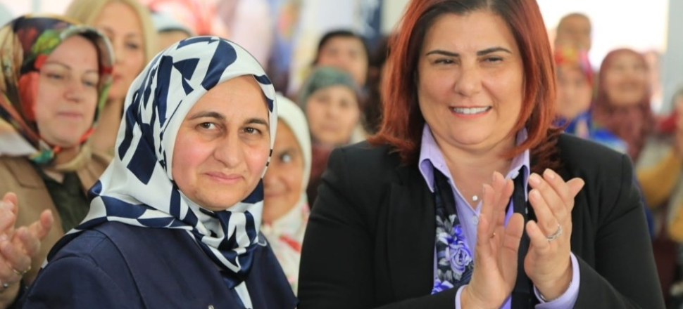Aydın'da Başkan Özlem Çerçioğlu, Köşklü kadınlarla buluştu