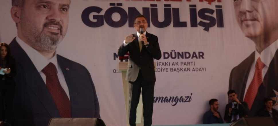 "Oy yoksa hizmet de yok diyenlerden değiliz"