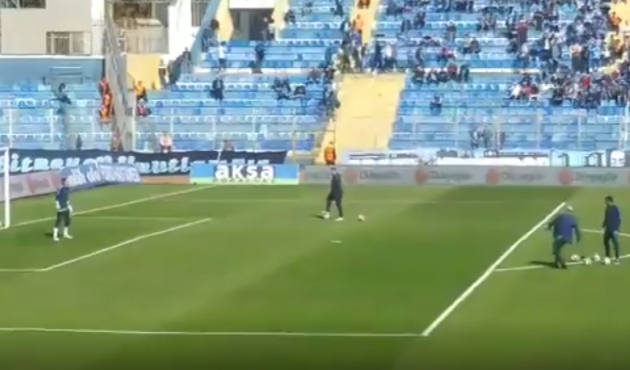 Adana Demirspor Başkanı Murat Sancak sahaya indi!