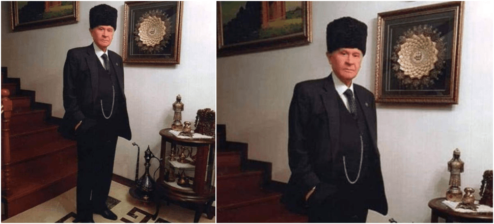 Bahçeli'nin taktığı kalpağın hikayesi ortaya çıktı