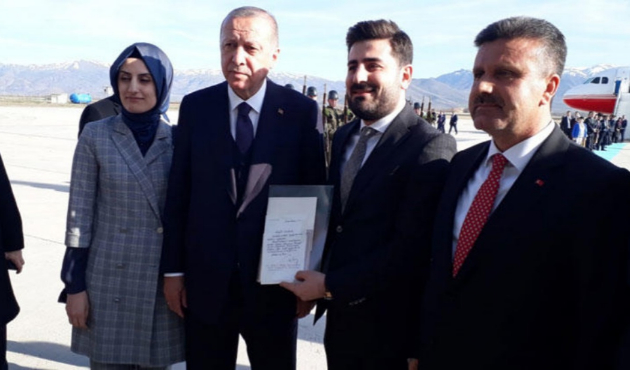 Erdoğan'a mektup arkadaşından sürpriz!