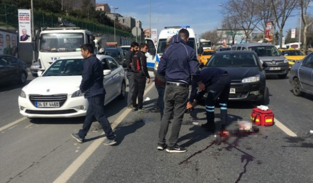 İstanbul'un göbeğinde taksici dehşeti!
