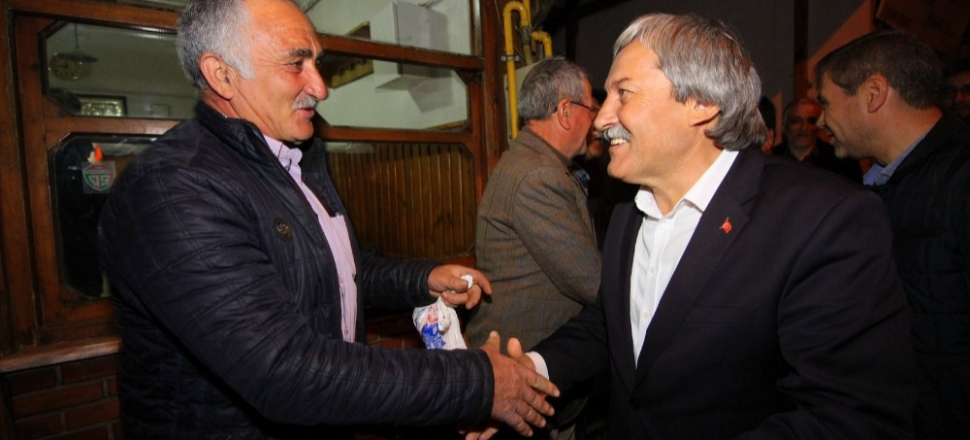 Bilecik'te Başkan Münür Şahin’in esnaf ve ev ziyaretleri