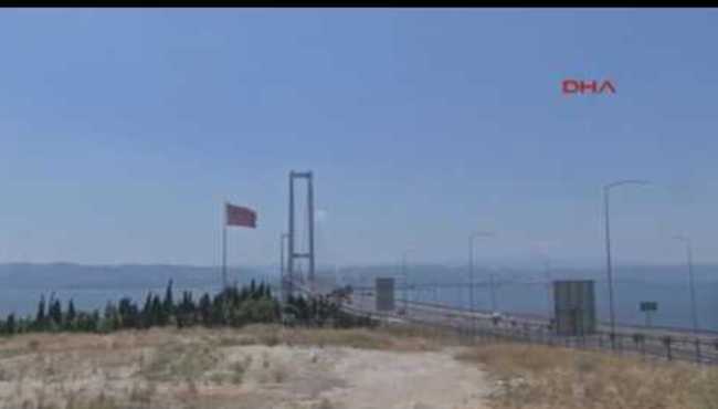 Osmangazi Köprüsü’nde ilk intihar girişimi!