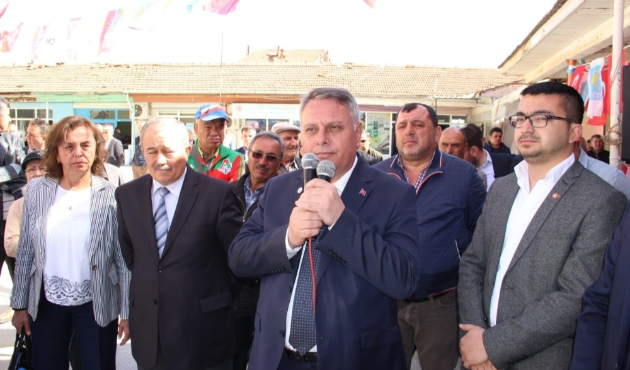Denizli'de Ümit Bahtiyar’dan üreticiye destek sözü