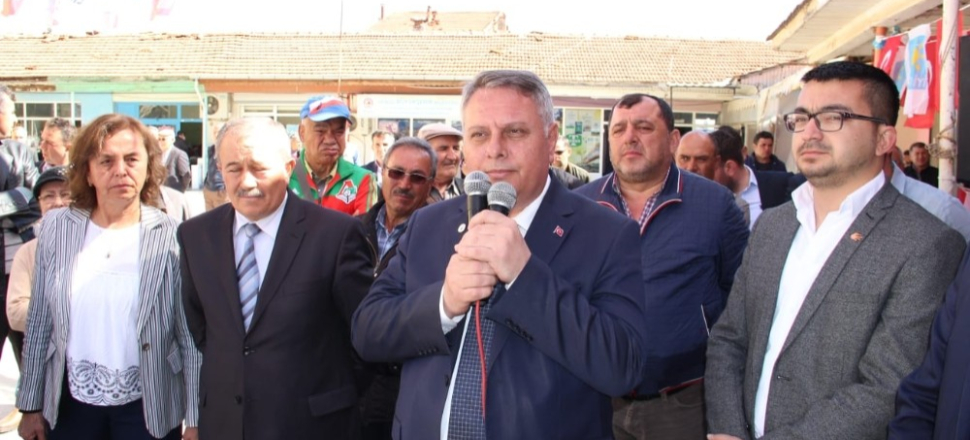 Denizli'de Ümit Bahtiyar’dan üreticiye destek sözü