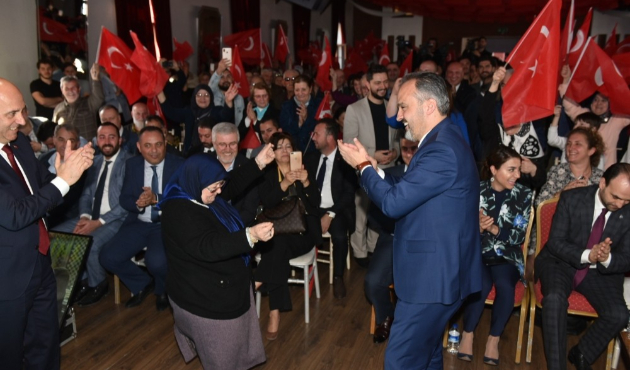 Bursa Mudanya’da Alinur Aktaş rüzgârı