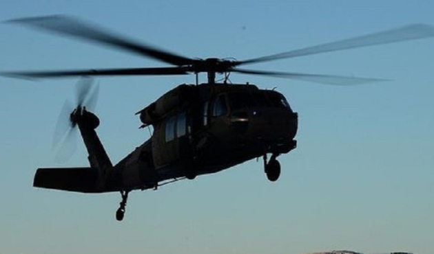 Polis helikopteri zorunlu iniş yaptı!