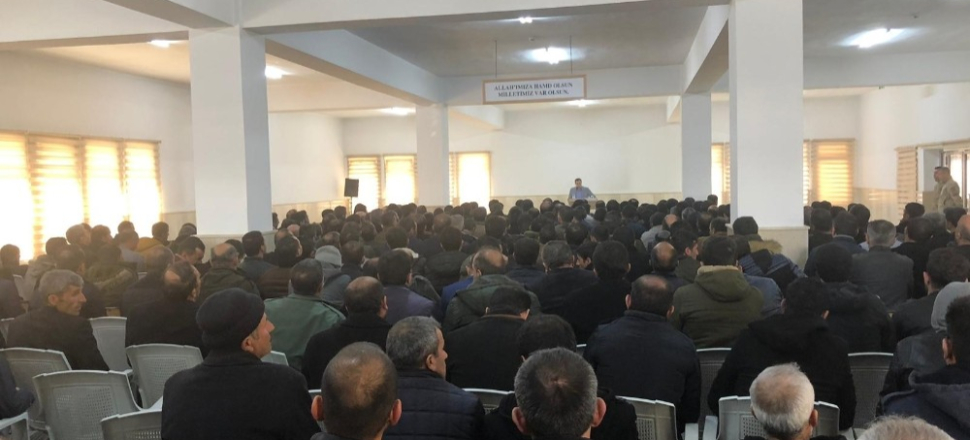 Van'da Başkan Ayhan Kahraman, güvenlik korucuları ile buluştu
