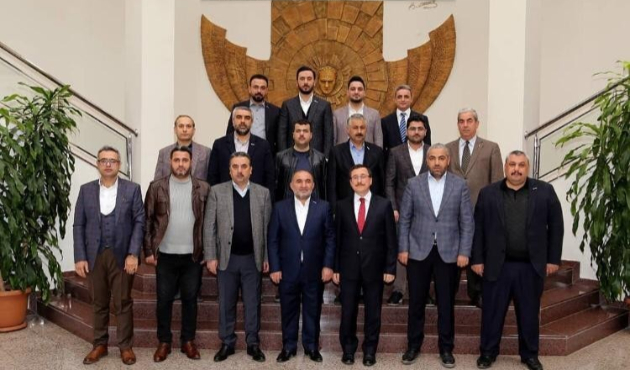 Malatya'da MÜSİAD’dan Rektör Ahmet Kızılay’a ziyaret