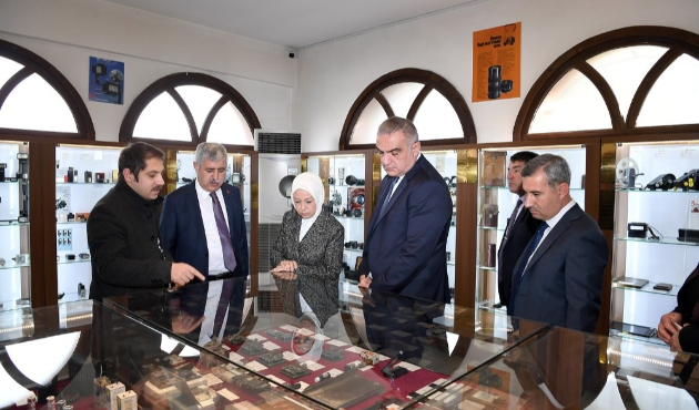 Malatya'da Bakan Mehmet Nuri Ersoy Sanat Sokağında