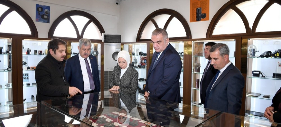 Malatya'da Bakan Mehmet Nuri Ersoy Sanat Sokağında
