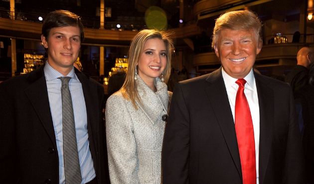 Trump kızı ve damadını Beyaz Saray'dan kovdu...