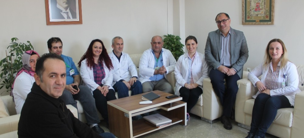 Düzce'de Başhekim Öner Abidin Balbay, soruları dinledi