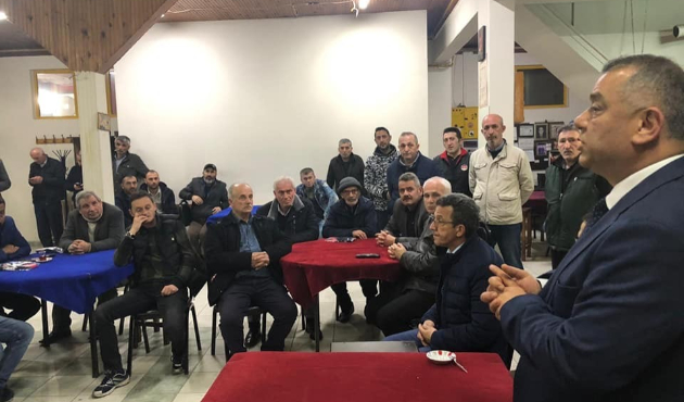 Düzce'de Başkan adayı Erdoğan Bıyık gece gündüz çalışıyor