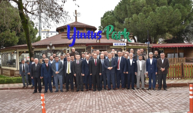 Manisa'da Başkan Mehmet Çerçi sendika temsilcilerini ağırladı