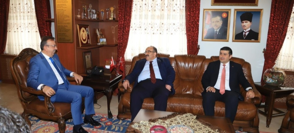 Nevşehir'de İŞKUR Genel Müdürü Cafer Uzunkaya, Seçen’i ziyaret etti