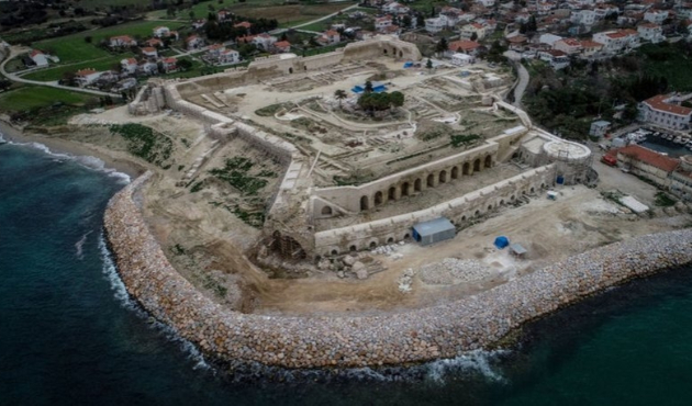 Boğazı savunan 360 yıllık kalede sona gelindi...