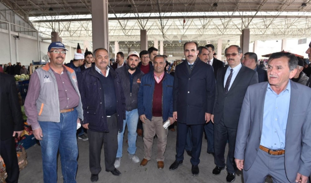 Konya'da Başkan Uğur İbrahim Altay, Karapınar’da vatandaşlarla buluştu