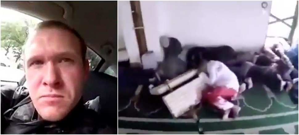 Yeni Zelanda'daki camiye saldırı kamerada!