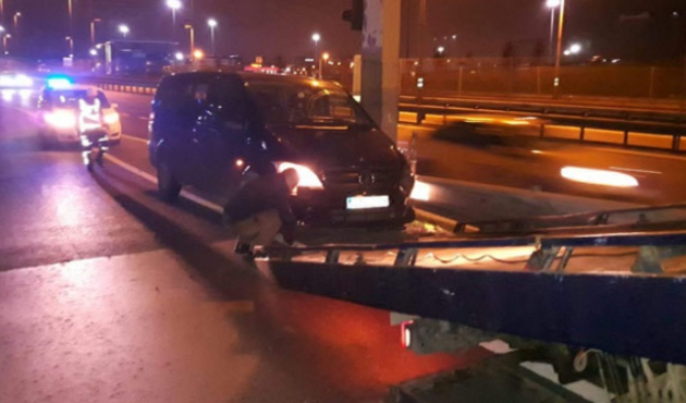 Kaza yapan Uber sürücüsü alkollü çıktı!