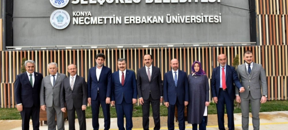 Konya'da Bakan Fahrettin Koca’dan SOBE’ye ziyaret