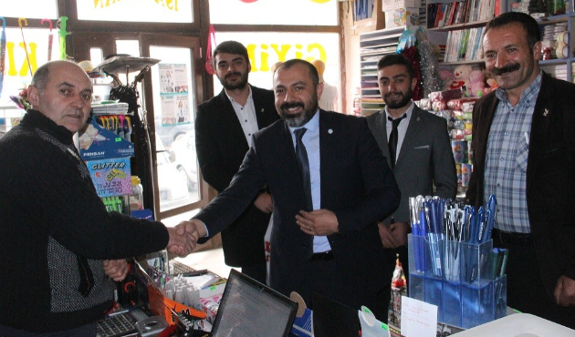 Ardahan'da Mutlu Göksu, "Esnaf şehrin sahibidir"