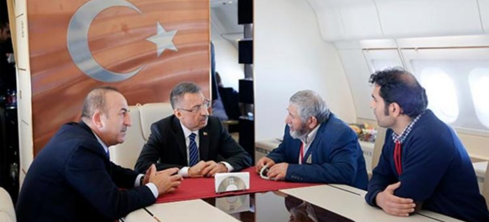 Oktay ve Çavuşoğlu'nun yanında o isimler de vardı!