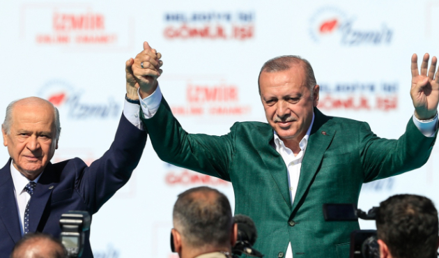 AK Parti ve MHP'den İzmir'de gövde gösterisi!