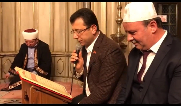 Ekrem İmamoğlu terör mağdurları için Yasin okudu!