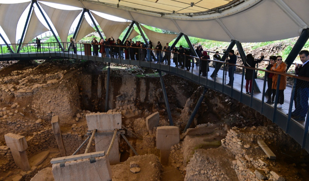 Göbeklitepe'ye ziyaretçi akını...